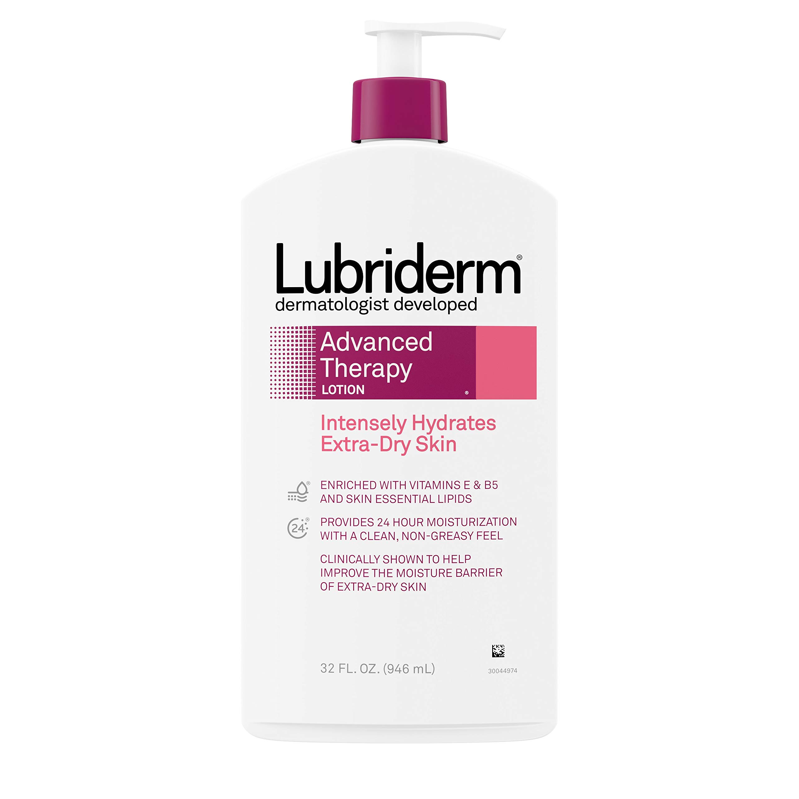 Lubriderm Advanced Therapy FragranceFree Moisturizing Lotion with