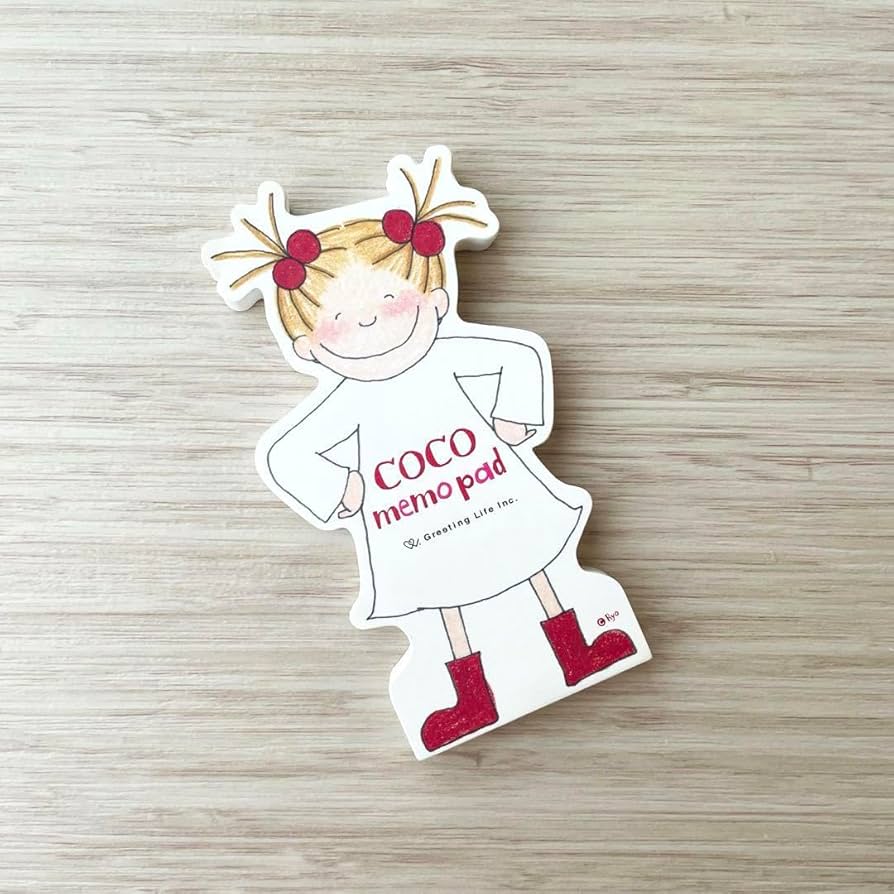 Amazon.co.jp: COCOちゃん ココちゃん ダイカット メモ帳