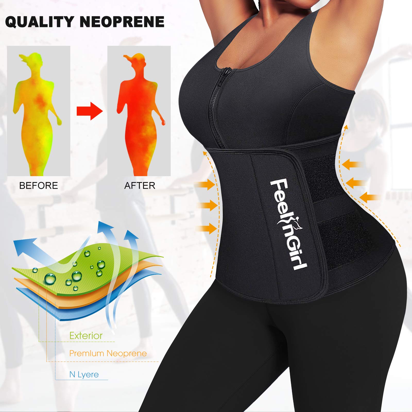 feelingirl waist trainer amazon