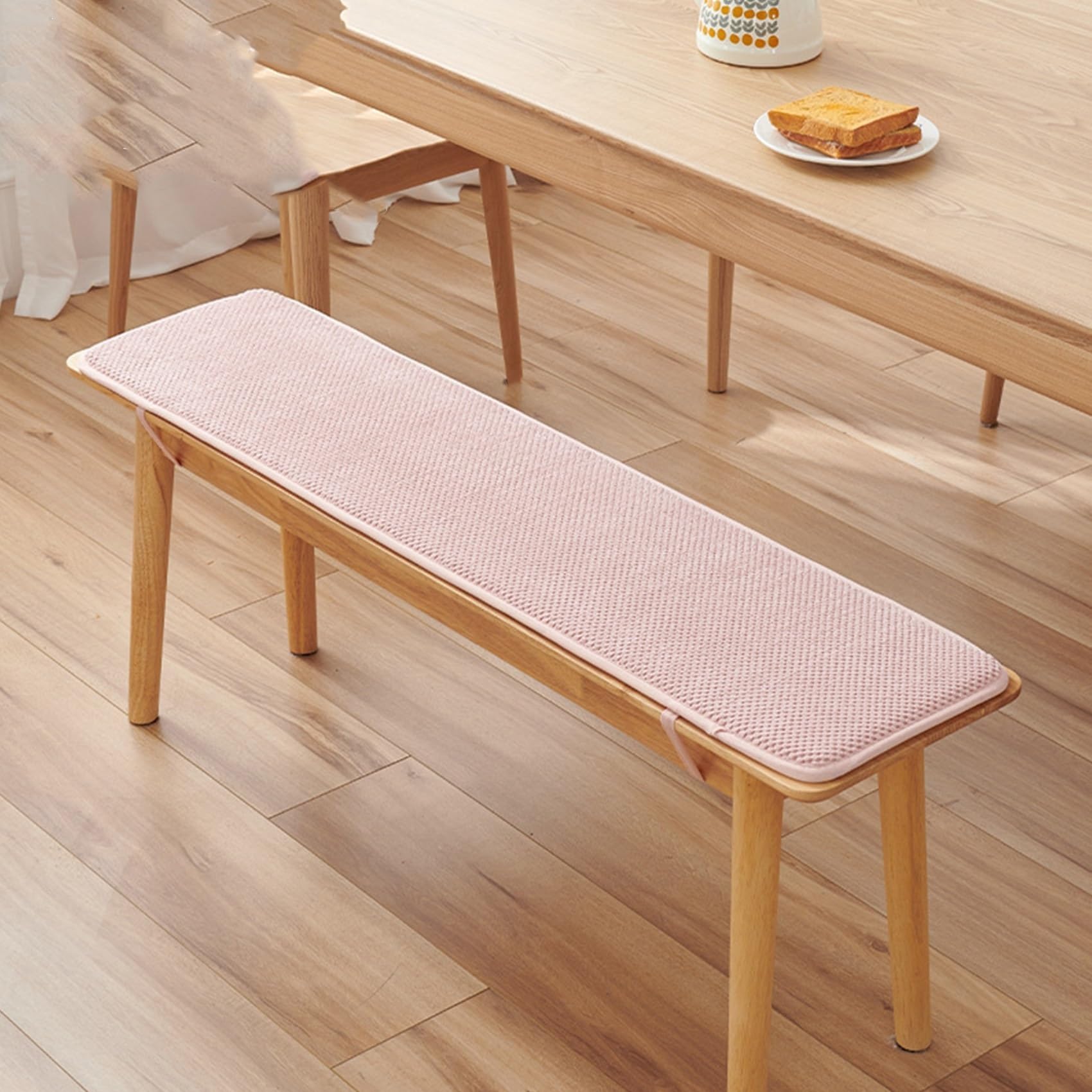 Banc d'intérieur et d'extérieur long 40 x 160 cm pour grand balcon