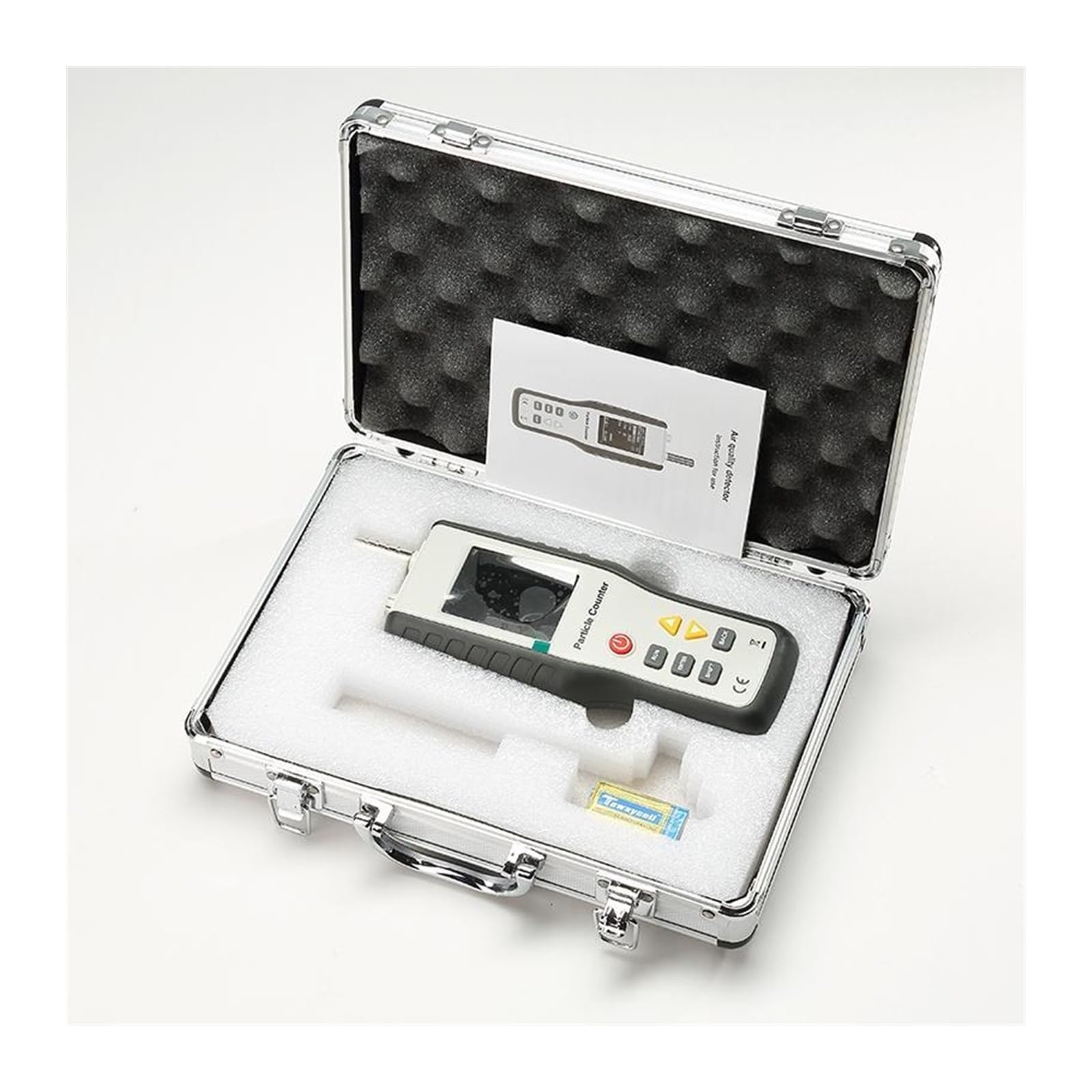 Detector de Gas, Tamaño de partículas Seis Canales 0,3,5, 1, PM2. PM10 Detector Contador Polvo Monitor Calidad del Aire para el Trabajo y el hogar