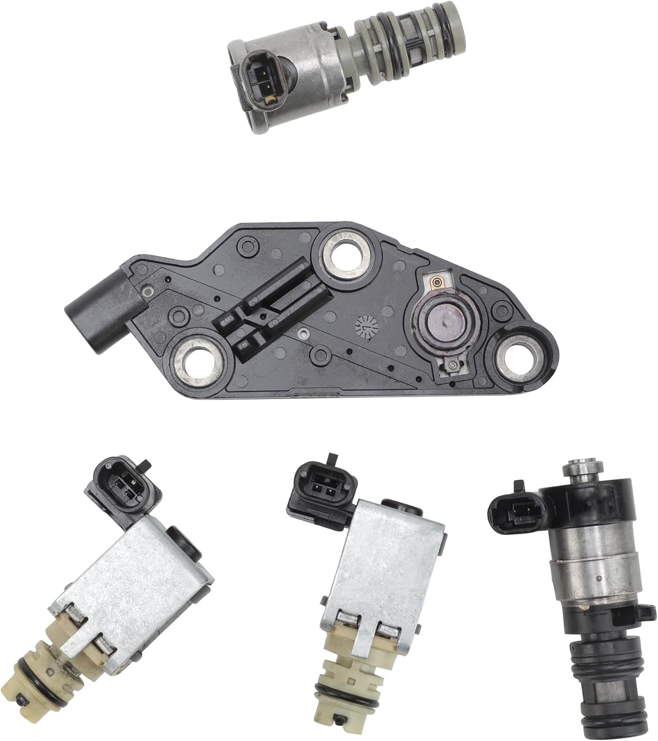 CAREONLINE G4T65E 24237264 6PCS Transmission Solenoid Kit & Wiring Harness Fits for Chev-y Buic-k