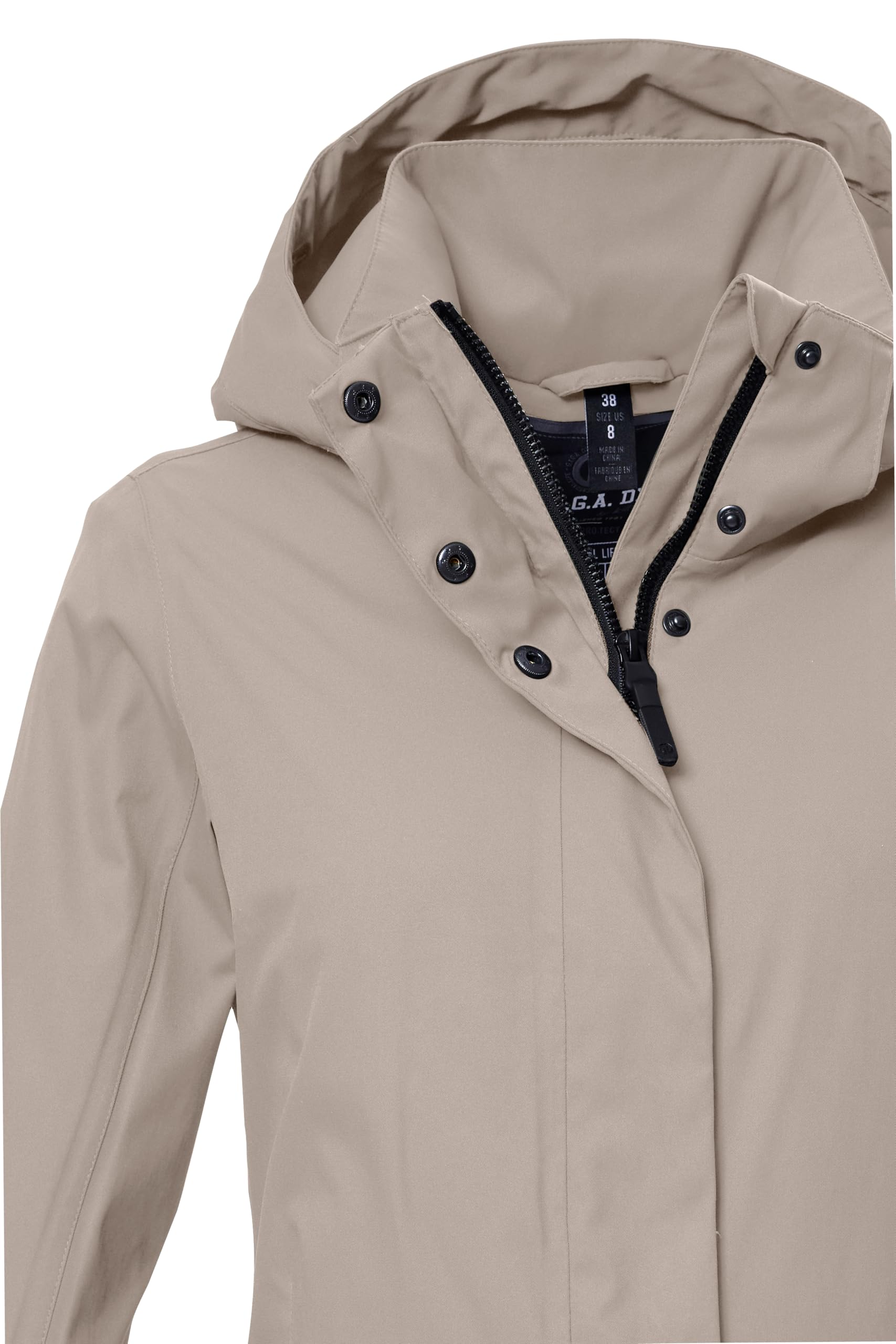 G.I.G.A. DX Gs 54 Wmn Jckt Chaqueta funcional/chaqueta outdoor impermeable con capucha con cremallera Mujer