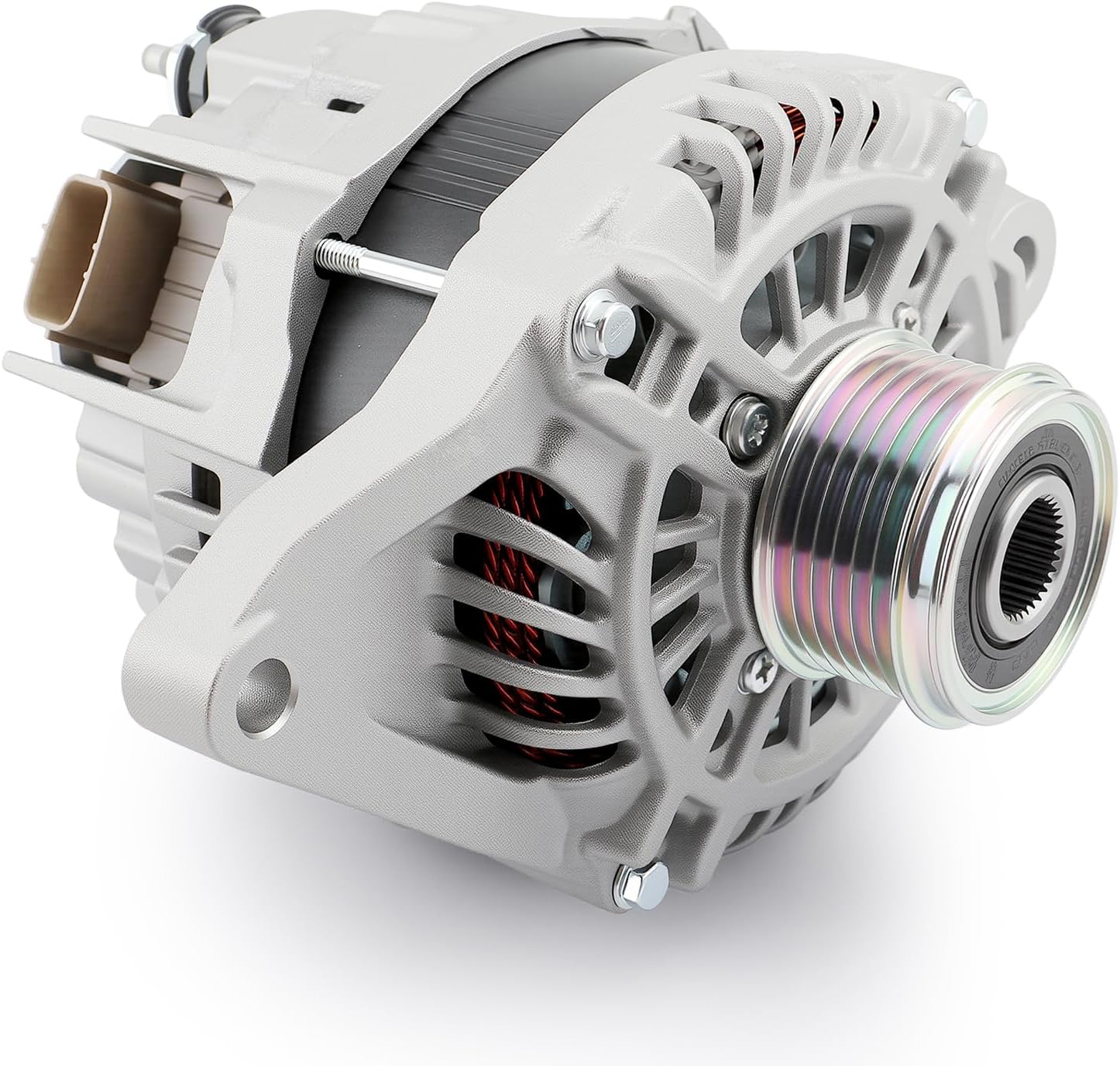 13226 Alternator Fit for Mitsubishi Lancer RVR Outlander Sport 2011-2019 130A 12V CW 6-Groove Clutch Pulley 13226N A002TX0881A