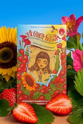 Miniatura 6 de La chica Fresita ambientador de auto (Fresa)