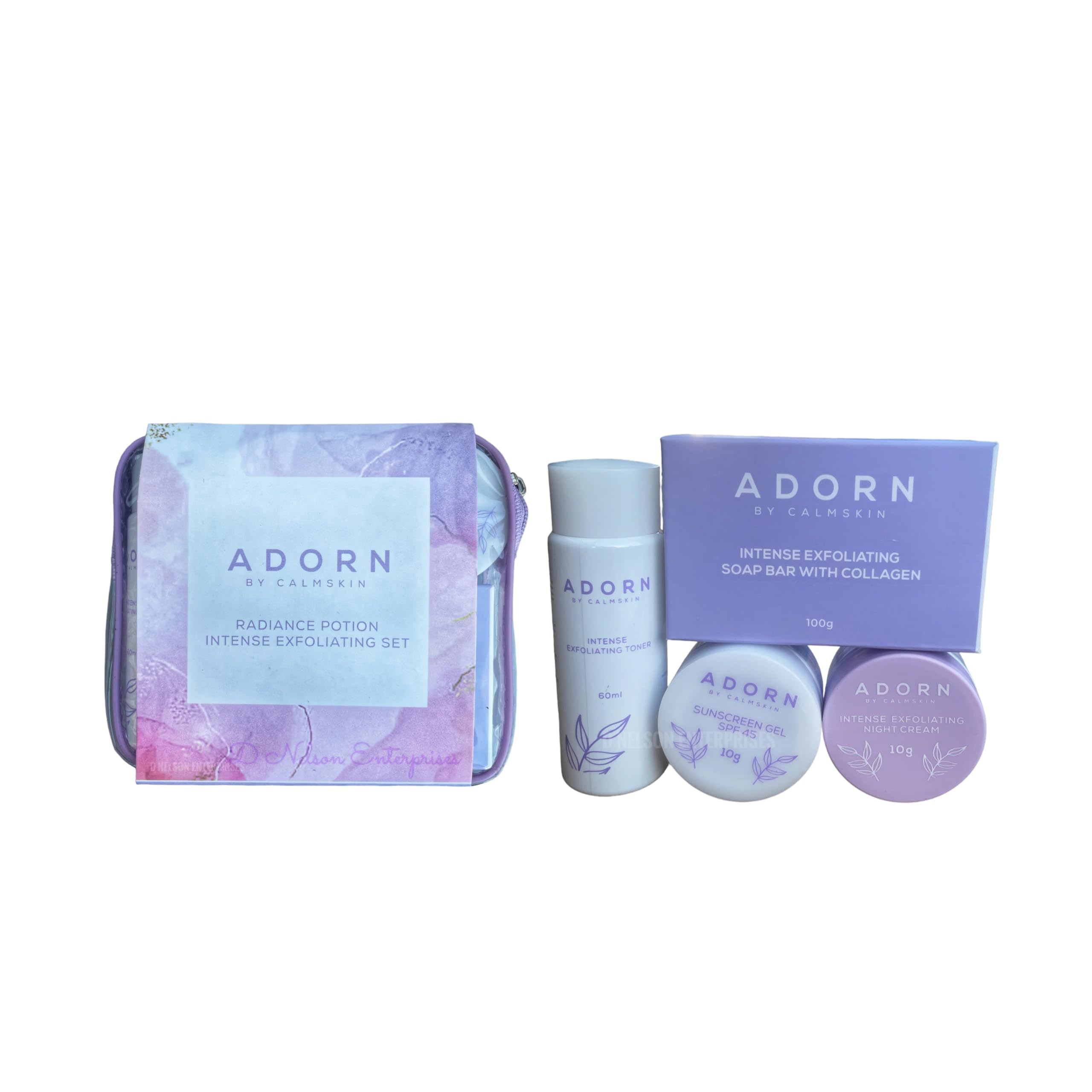 A D O R Nby Calmskin Radiance Potion Intense Exfoliating Set