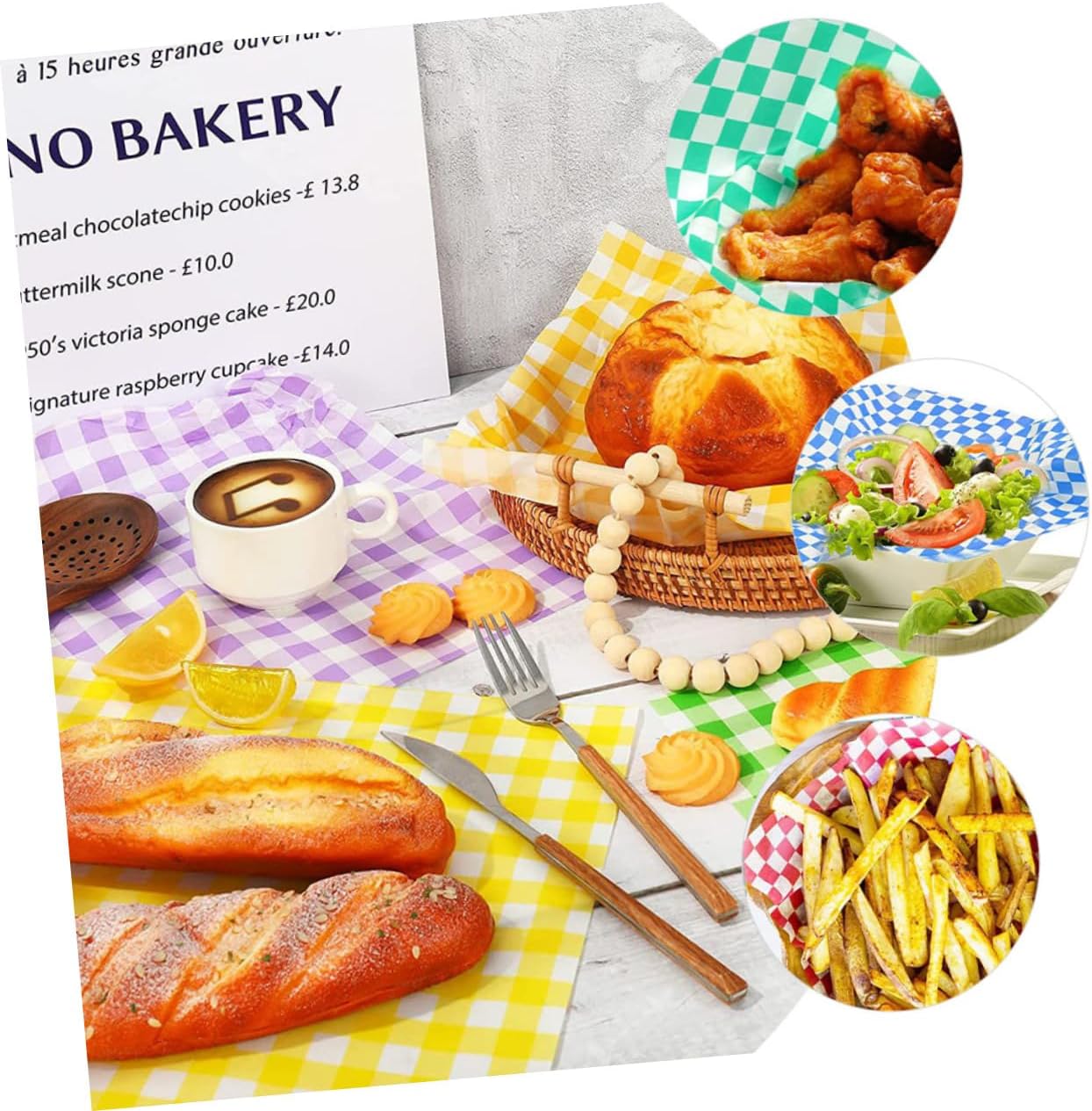 240pcs Beeswax Food Wraps Packing Paper for Sandwiches Fruits and Vegetables Oil and Reusable Kitchen Wraps Safe and Healthy Food Storage