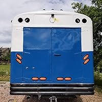 Vista 8 de Nilight Luz trasera LED ovalada roja de 6 pulgadas, 4 unidades, 10 LED, impermeable, parada, freno, giro, montaje en superficie, luces