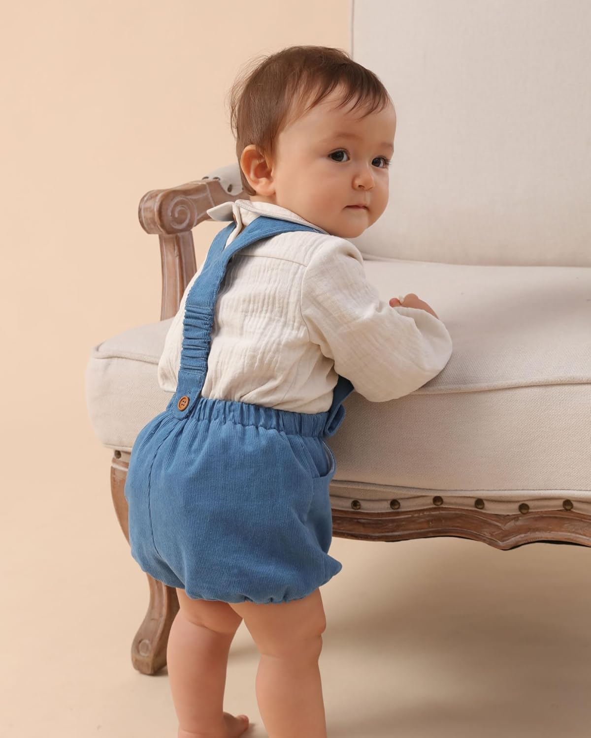 Twoflower toddler Kids Baby Boys' 2-Piece outfit set for spring Long sleeved suit with embroidery clothes 1-6 Years - Image 5