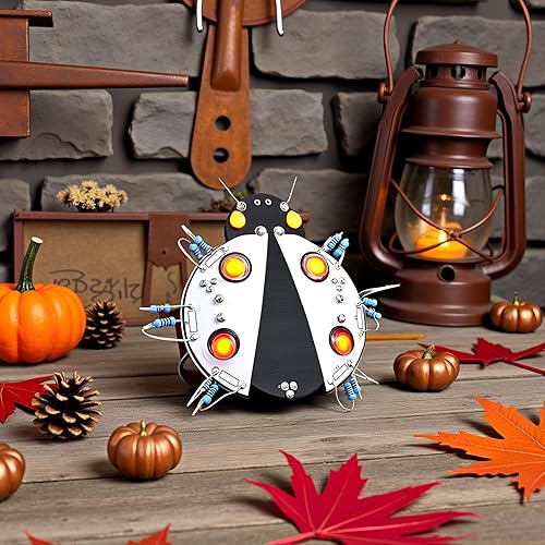 Miniatura 2 de Gikfun Mariquita Práctica de soldadura electrónica DIY Adultos STEM Práctica Ciencia Proyecto GK1021