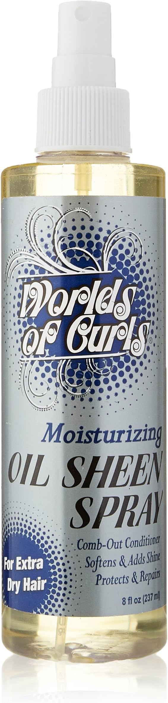 Comb Out Conditioner & Oil Sheen Spray Moisturizer Extra Dry Hair, 8 Oz