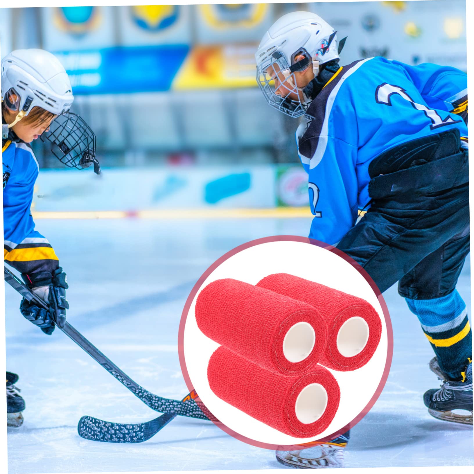 NULYLU Hockey Stick Tape Prewrap Athletic Tape for Absorbent Grip Racket Wraps