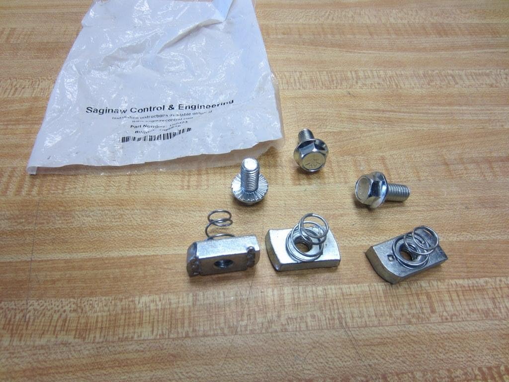 Saginaw Control 102023 Unistrut Spring Nut 3/8" Bag of