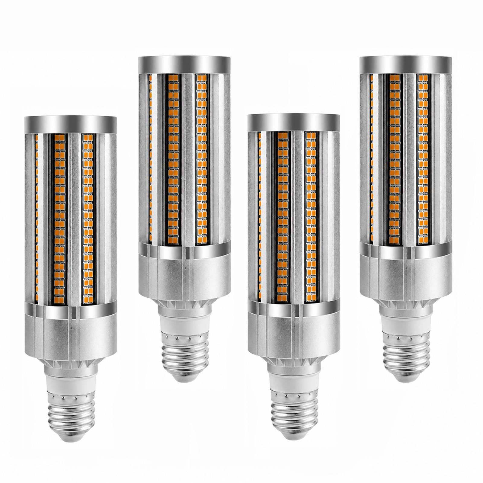 Lampadina LED Mais E27 6000K/3000K 60W Alta Potenza 4500LM Non Dimmerabile