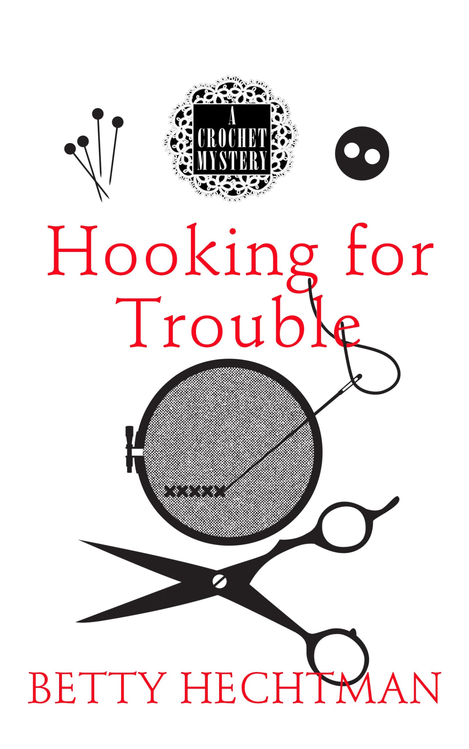 Buy Hooking for Trouble (Crochet Mystery: Wheeler Publishing Large Print Cozy Mystery) — BookShops.in