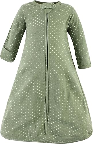 Miniatura 8 de Hudson Baby Saco de dormir unisex de algodón de manga larga, saco de dormir, manta