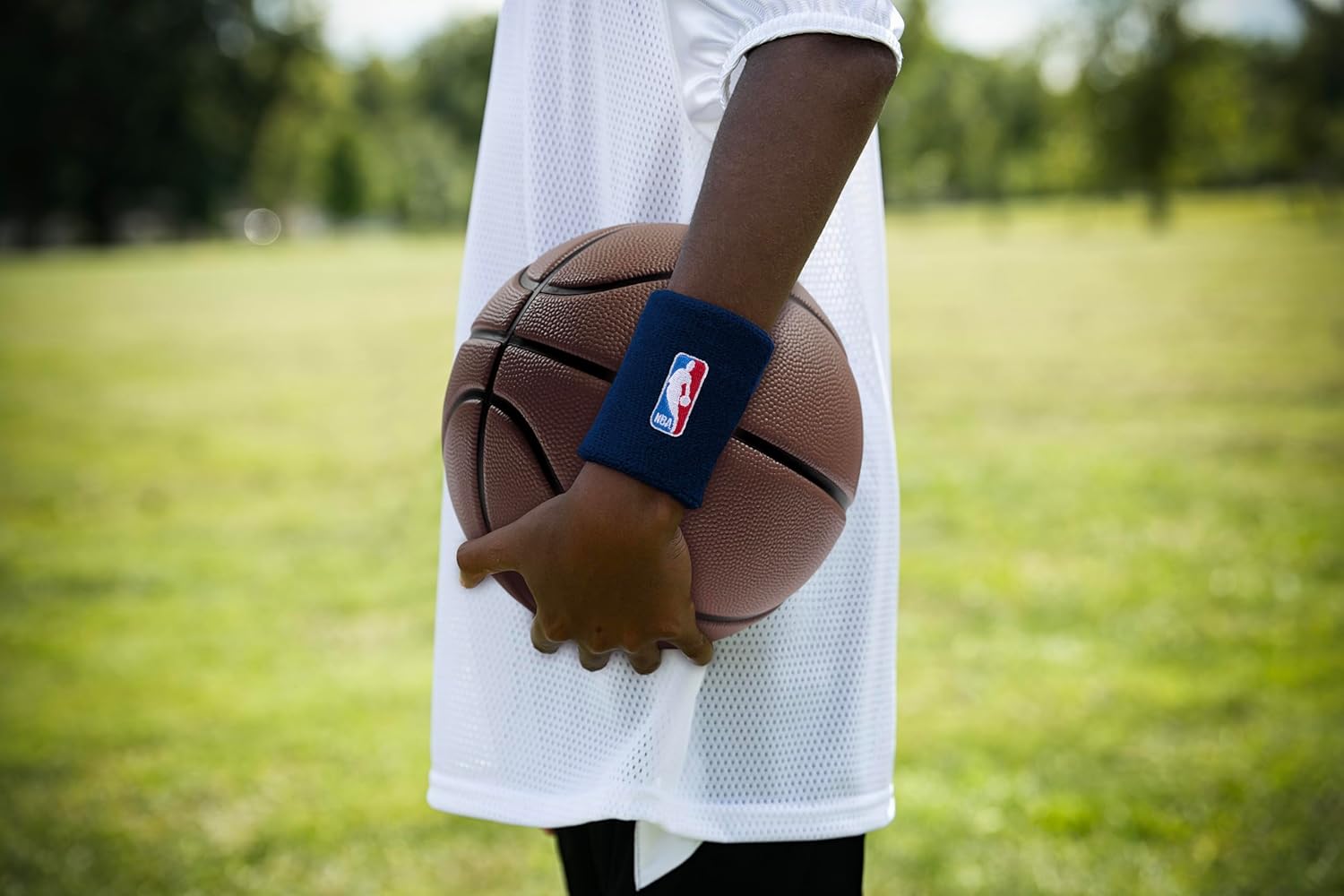 For Bare Feet NBA Classic LOGOMAN Headband & Wristband 3 Pack OSFM - Image 2