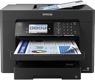 Epson WorkForce Pro WF-7840 Wireless Wide-Format All-in-One Printer - 13x19" Auto Duplex Print/Copy/Scan/Fax, 500-Sheet Capacity