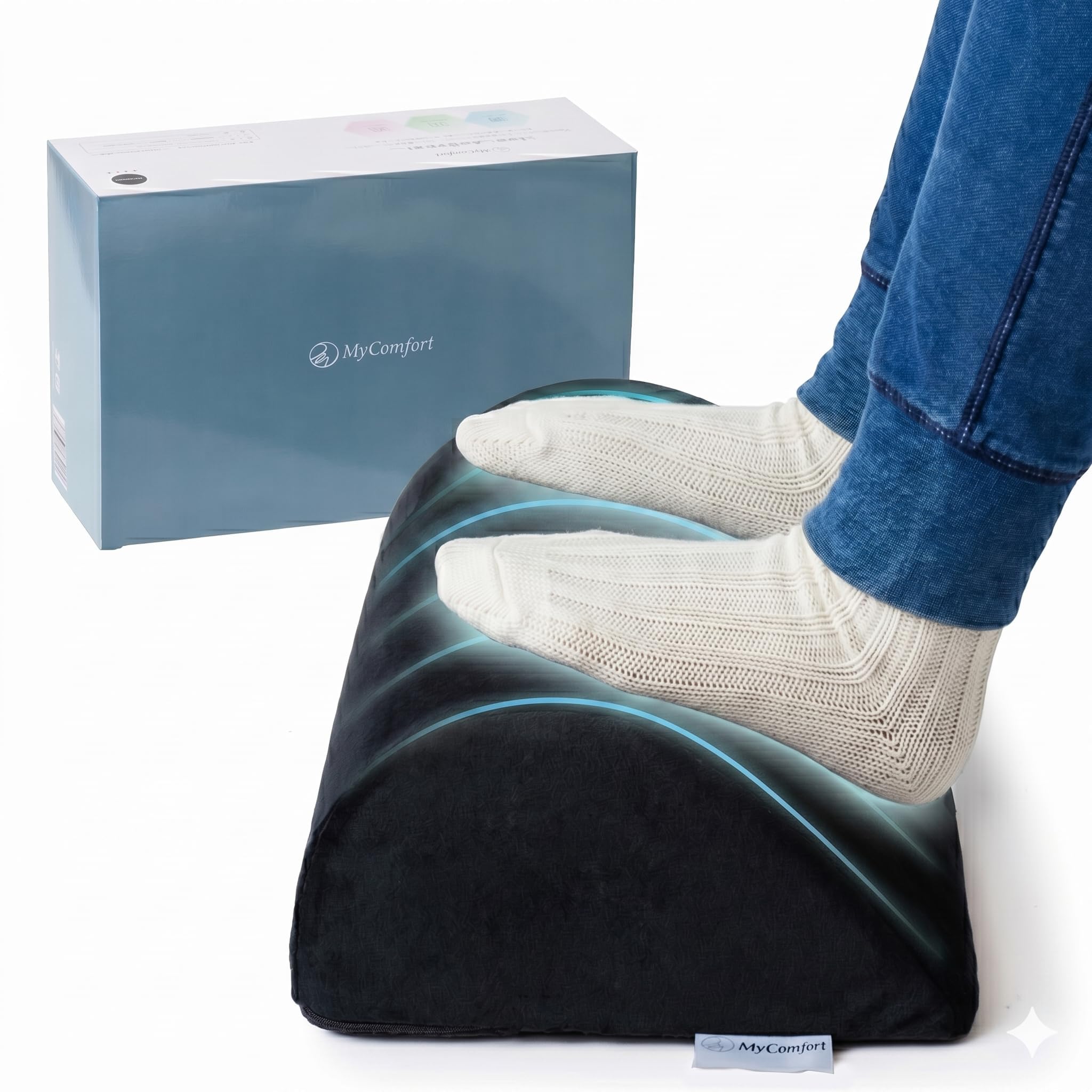 Amazon.co.jp: MyComfort プレミアム フットレスト デスク下 足置き 足