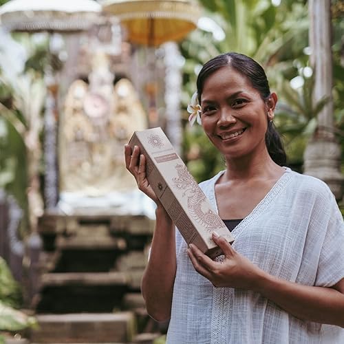 Miniatura 5 de Jembrana Incense - Incienso aromático natural en barra - Hecho de corteza de madera y polvos herbales - Sin perfumes ni fragancias - Aromas sutiles