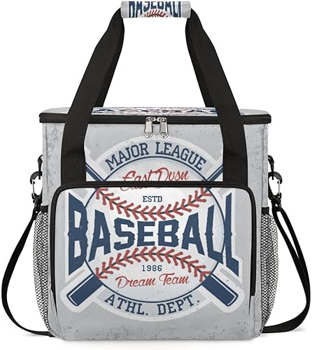 Sport Design Baseball Coffee Maker Carrying Bag for Keurig K-Mini or K-Mini Plus K-Cup Pods Storage Portable Coffee Maker Travel Bag