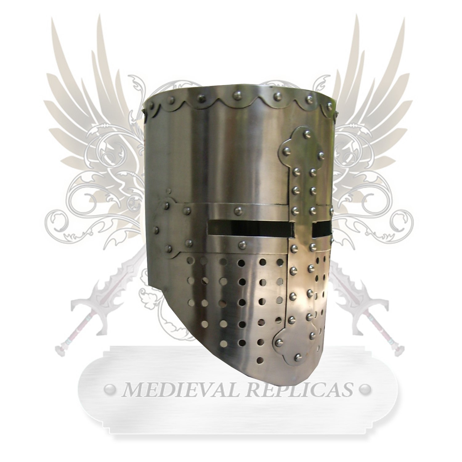 Medieval Knight Templar Helmet