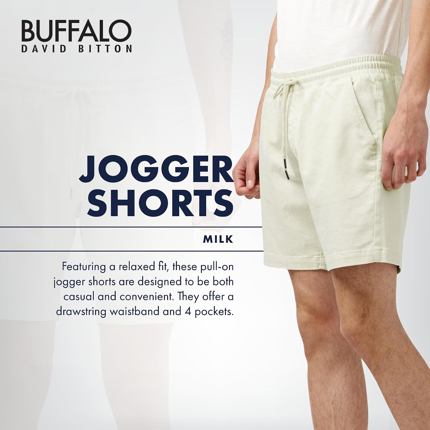 Buffalo David Bitton Men's Jogger Shorts