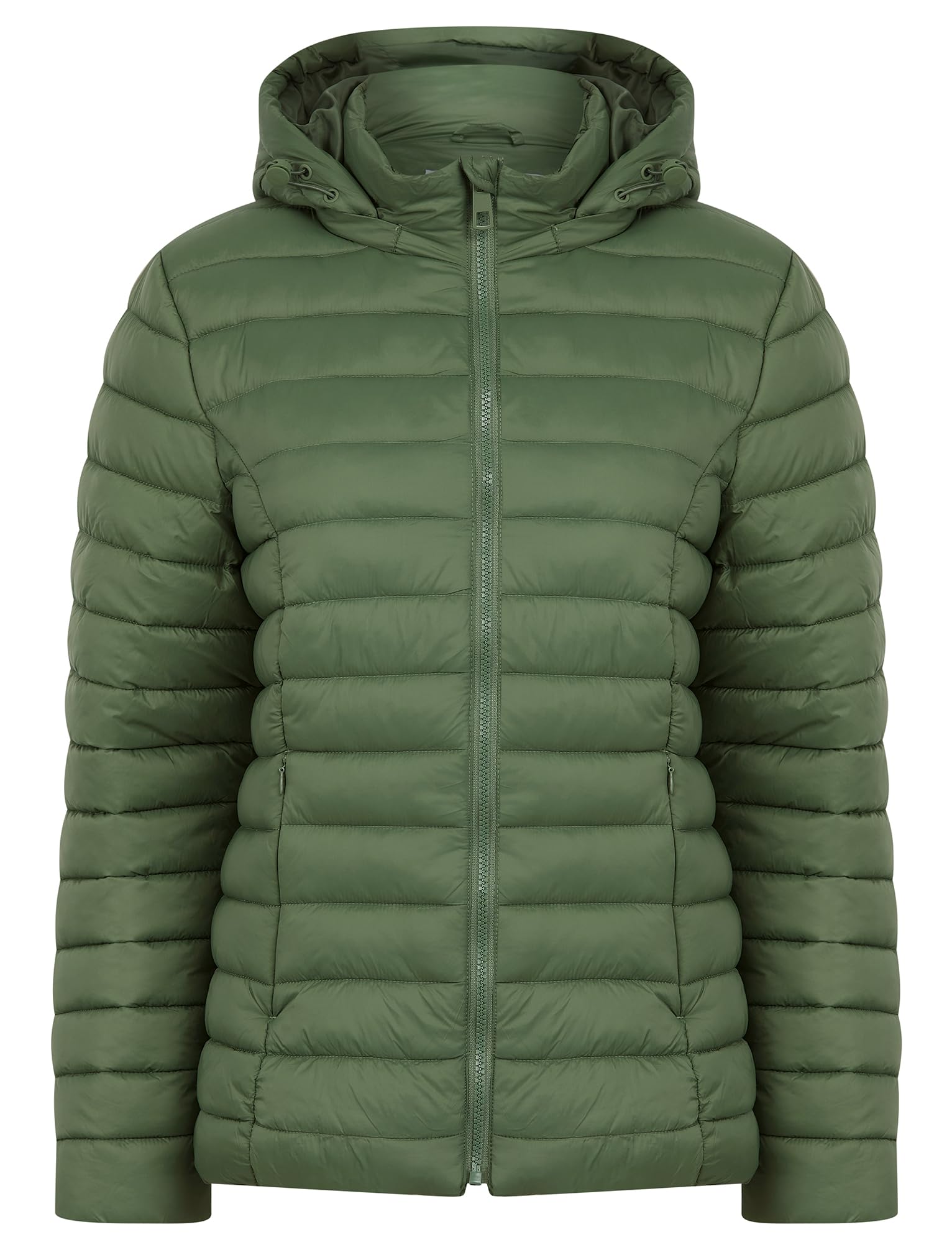 AMARA REYA Women’s 'Jaime' Quilted Puffer Jacket with Detachable Hood
