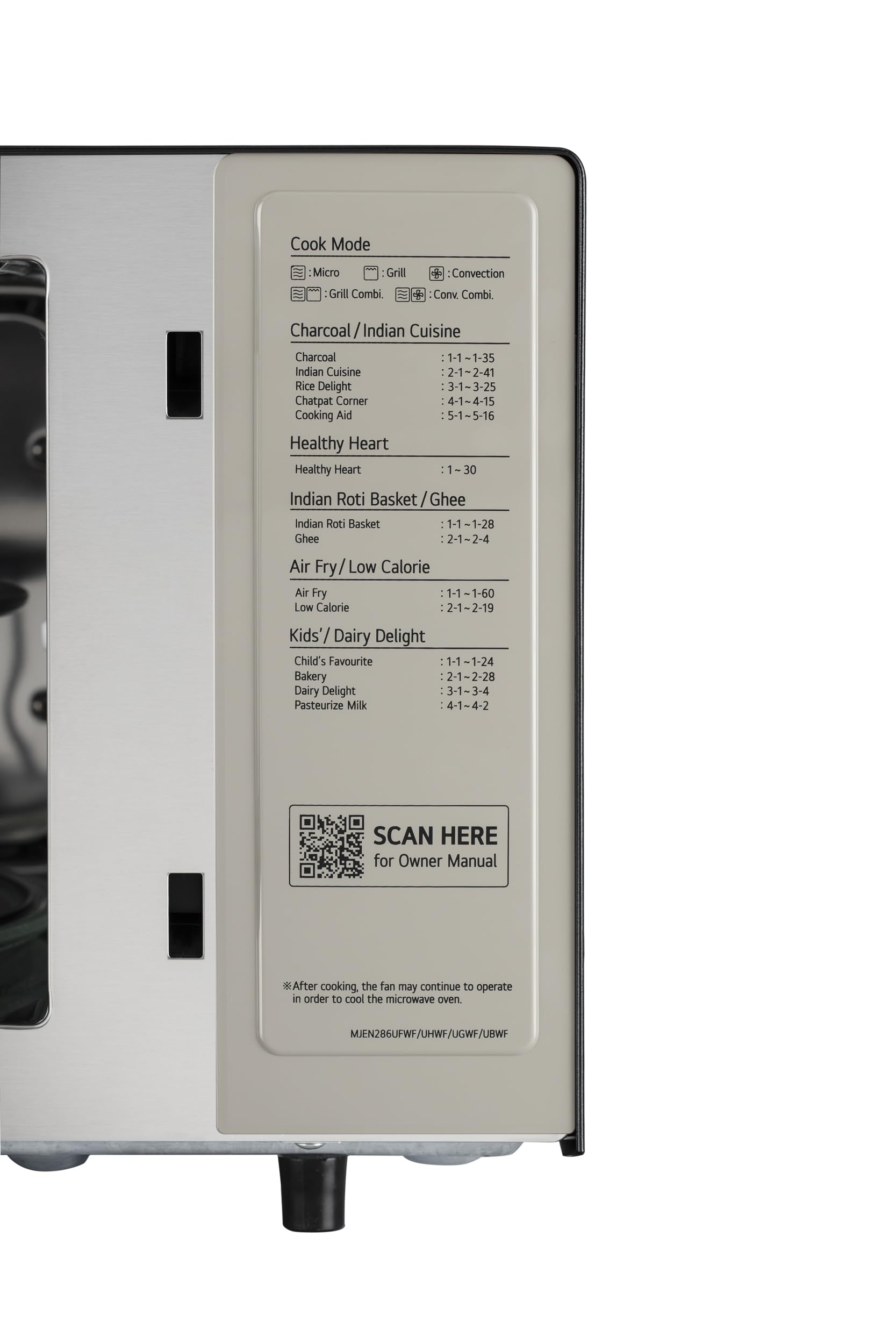 LG Convertible Microwave Oven - Air Fry & More -8