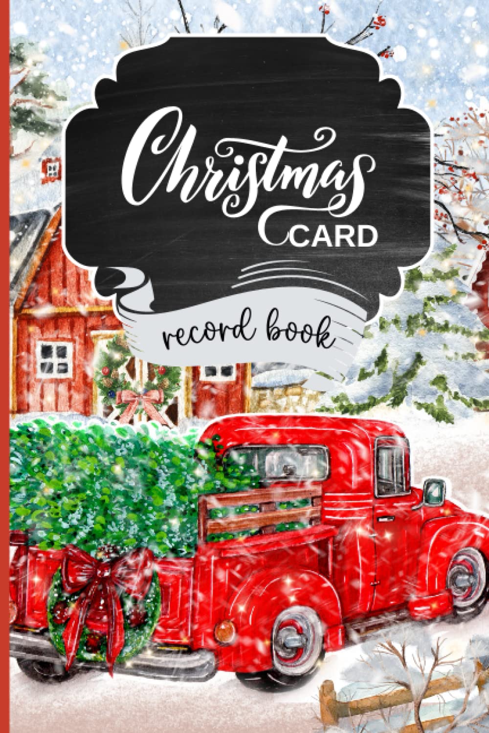 Christmas Card Address Book Alphabetically Organized Christmas Tracker