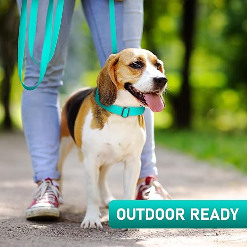 Miniatura 9 de Correa impermeable para perro de 6 pies, fabricada en Estados Unidos, correas resistentes para perros grandes, medianos y pequeños, entrenamiento de