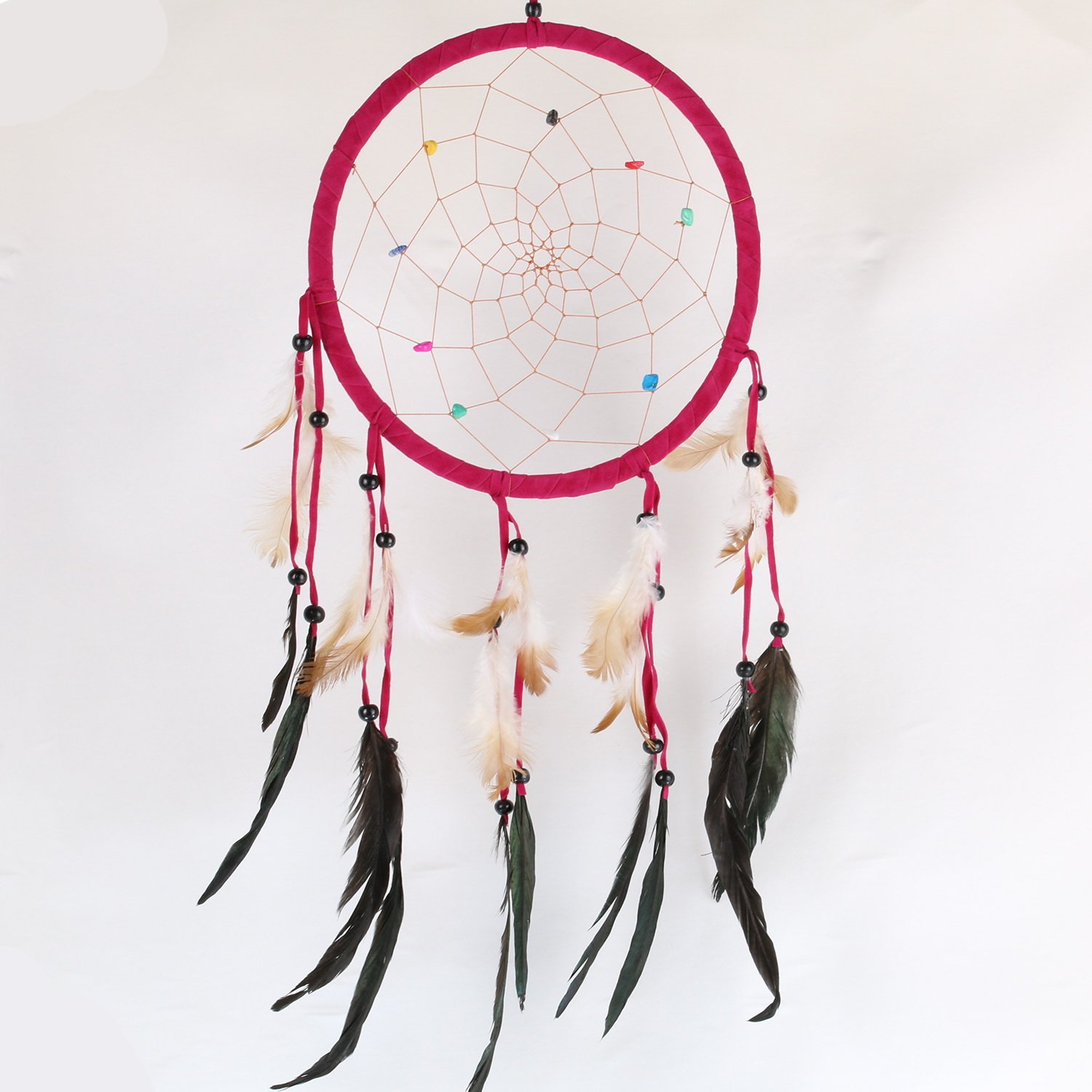 ART-CRAFT Traumfänger einfach Ø 22 cm Purple