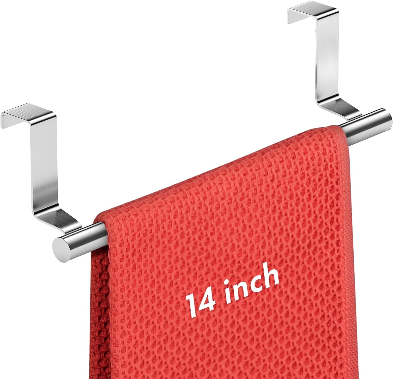 SWOOMEY 1pc Wall Bathroom Towel Holder Over Door Towel Bar