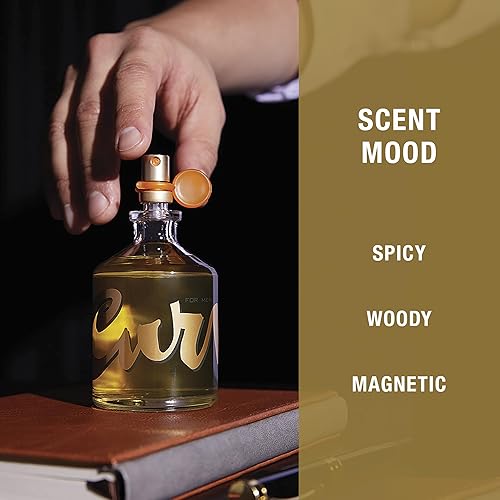 Miniatura 4 de Curve for Men - Fragancia para hombre aroma picante amaderado y magnético para el día y la noche colonia en espray 42 fl oz