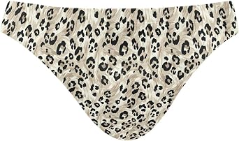 FRMG Leopard Mens Sexy Swim Briefs Swimwear Bikini Swimsuit S A23010385