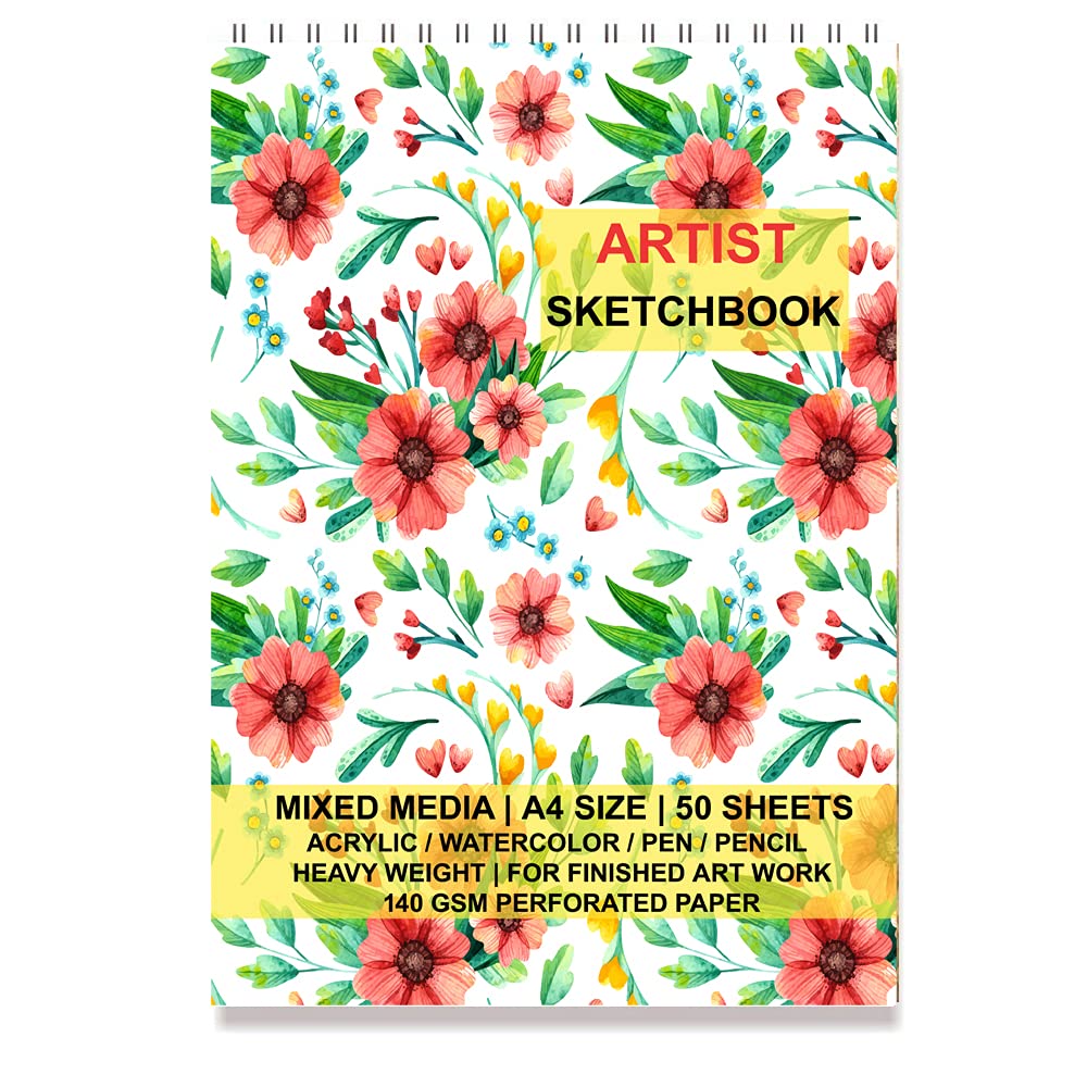 See full amazon price history chart for KARTMEN 50 Sheet 100 Pages Artist Sketch Book| Top Spiral-Bound Sketchpad for Artists | Sketching and Drawing Book, for Doodling (A4) KARTMEN 50 Sheet 100 Pages Artist Sketch Book| Top Spiral-Bound Sketchpad for Artists | Sketching and Drawing Book, for Doodling (A4) (B091MSCW1N) Amazon Price History, Amazon Price Tracker
