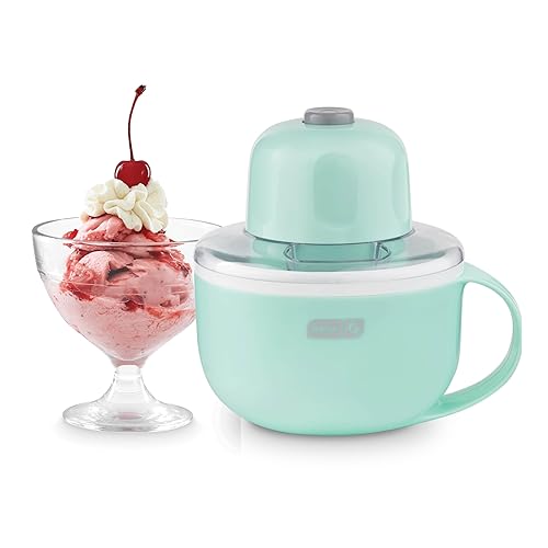 DASH My Mug Ice Cream Maker, for Ice Cream, Gelato, Sorbet, Frozen Yogurt, and Custom Mix-Ins - 1 Bowl