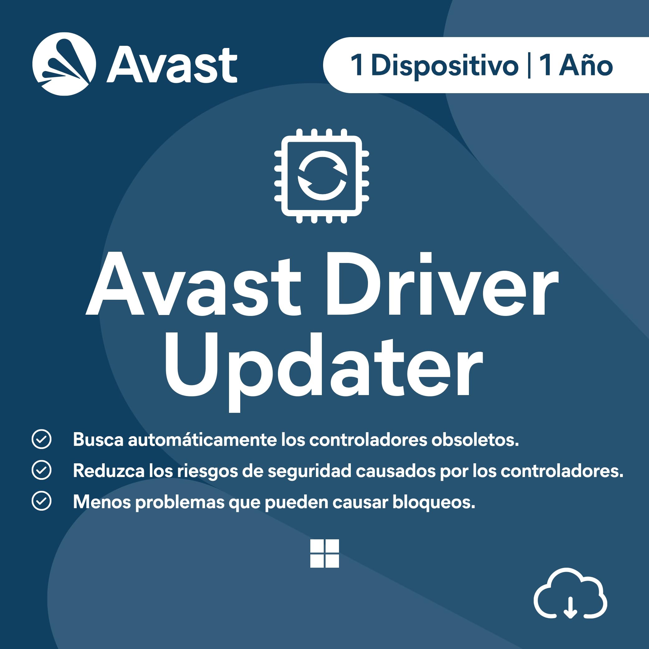 Avast Driver Updater 2026 | 1 Dispositivo | 1 Año | Descarga digital