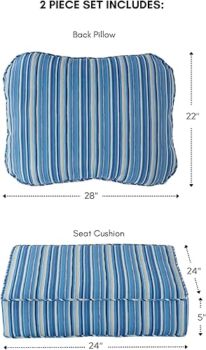 Miniatura 3 de Greendale Home Fashions - Cojín para silla de exterior