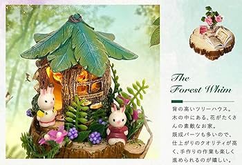 Amazon.co.jp: NOBONU ドールハウス ミニチュア 手作りキット