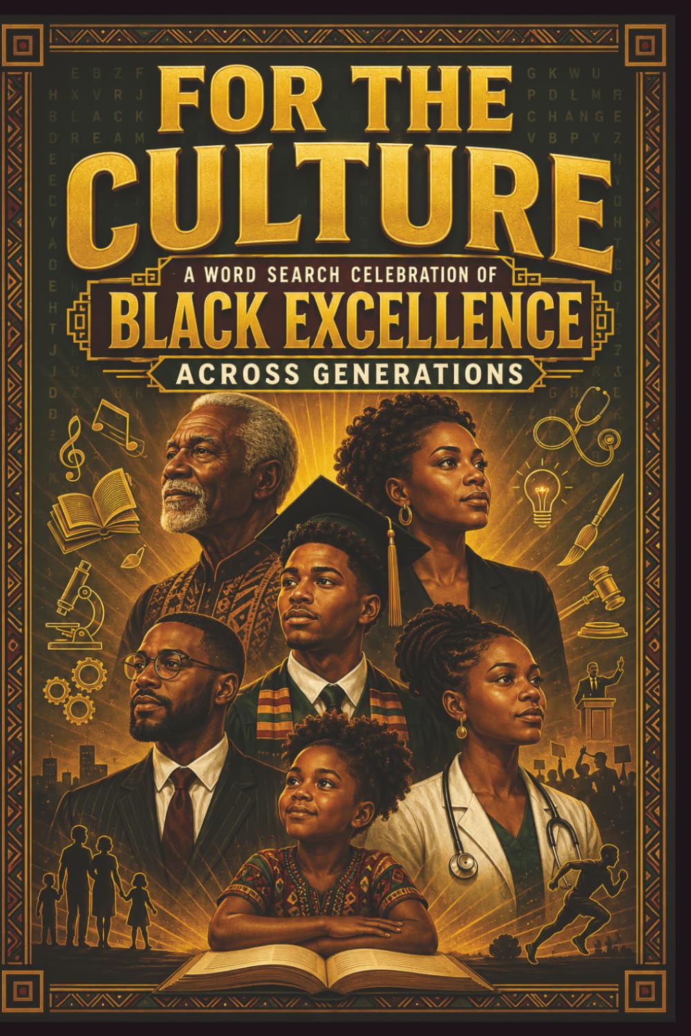 For the Culture: A Word Search Celebration of Black Excellence Across Generations