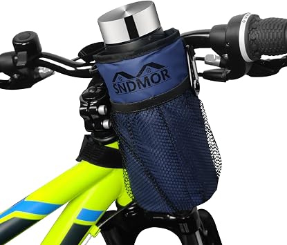 SNDMOR Portaborraccia per bicicletta-Portabicchiere per bicicletta con 2  tasche in rete Adatto per mountain bike, biciclette per bambini, biciclette  elettriche(blu navy) : Amazon.it: Sport e tempo libero
