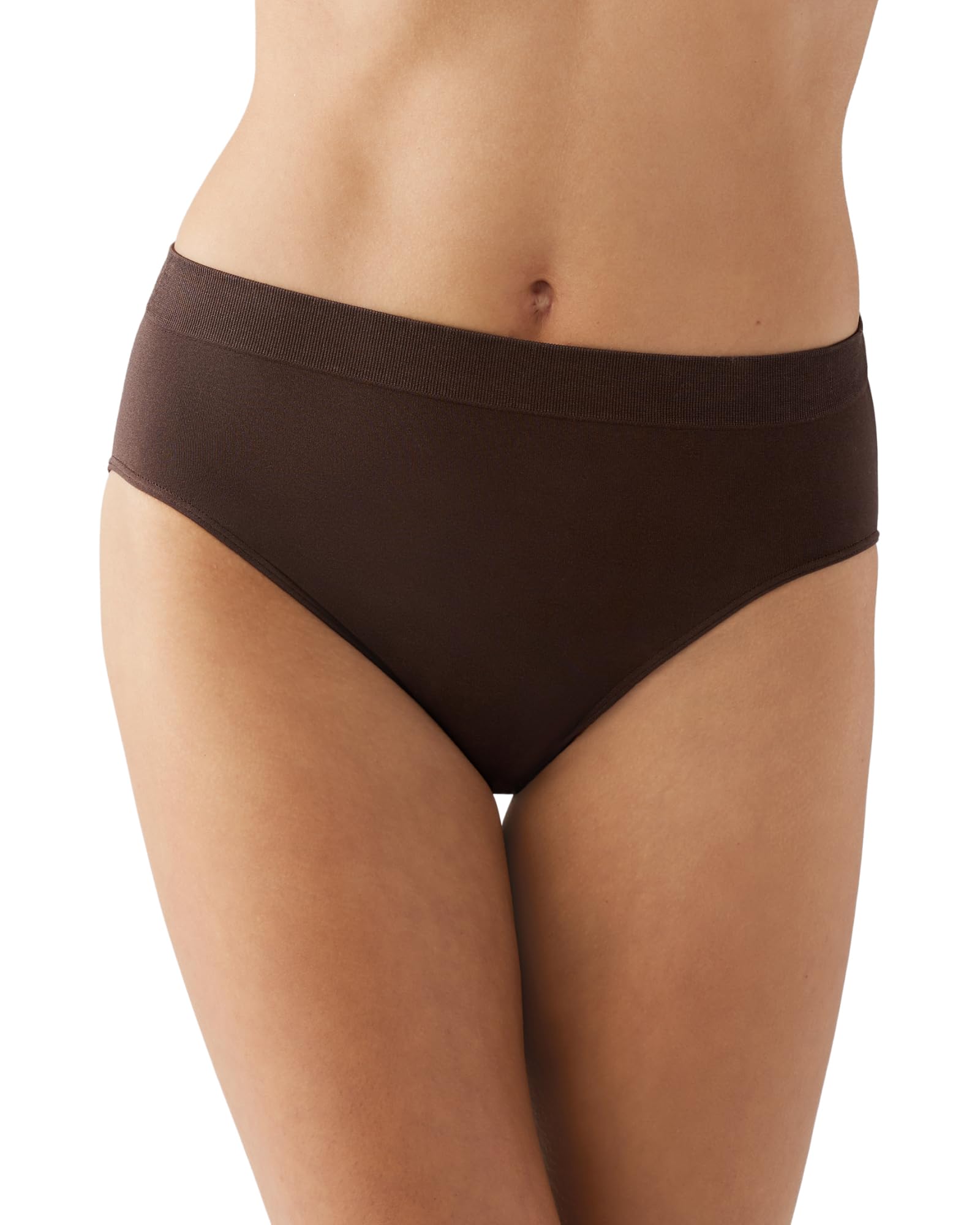 Wacoal Women's B-Smooth Seamless Hi-Cut Brief Panty, 834175 | Full Coverage