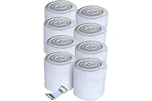 Authentic Hand Wraps: 8-Pack of Traditional Gauze for Elevated Boxing Performance