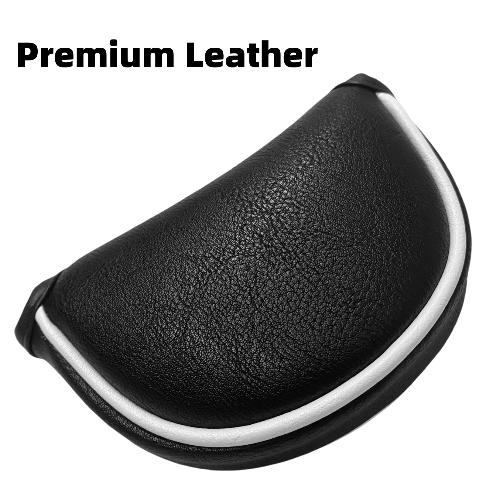 Amazon.com : Golf Half Mallet Putter Cover Classic Black or