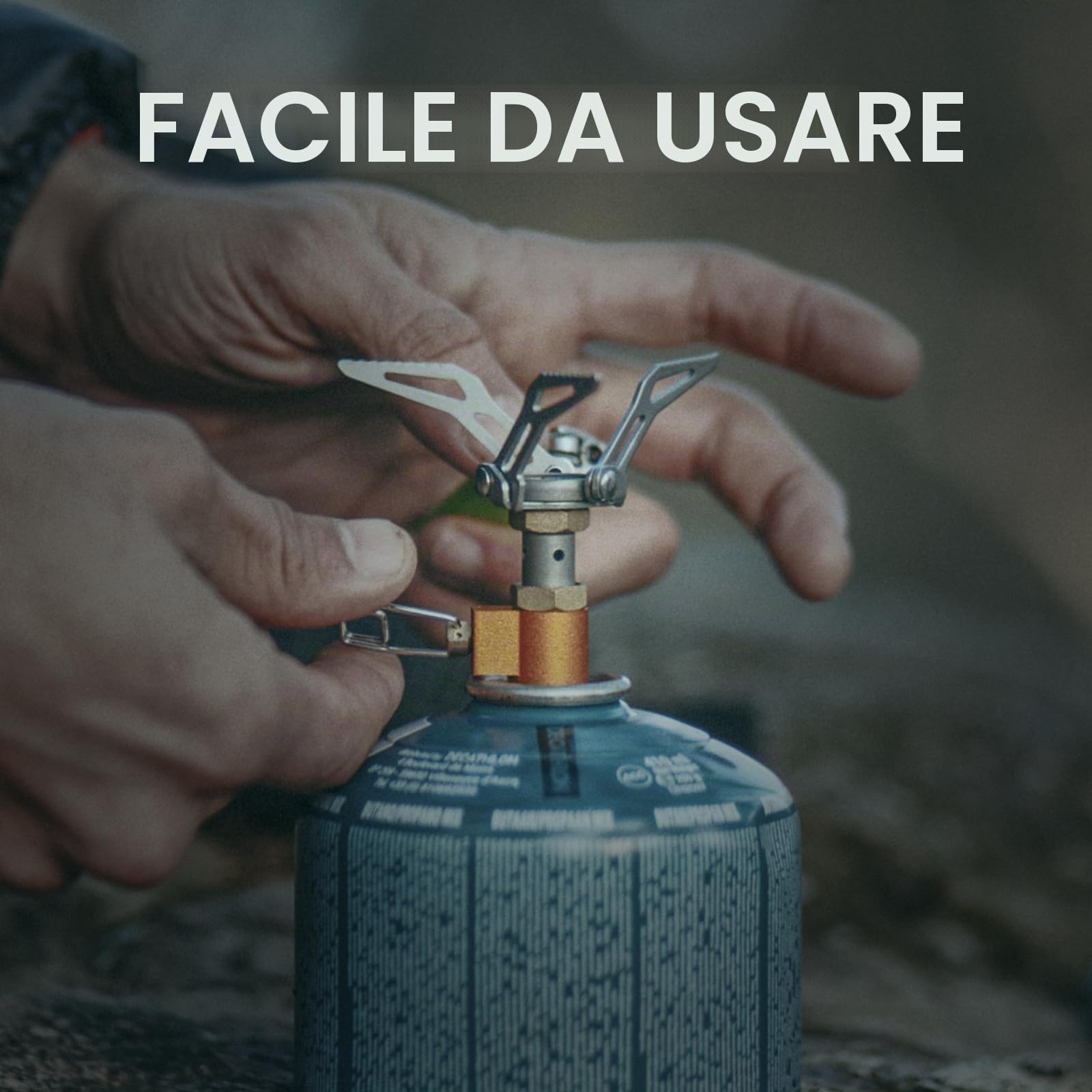Fire-Maple Mini Fornello Campeggio in Titanio Ultraleggero Portatile Fornellini a Gas da Esterno Picnic Escursione FMS-300T
