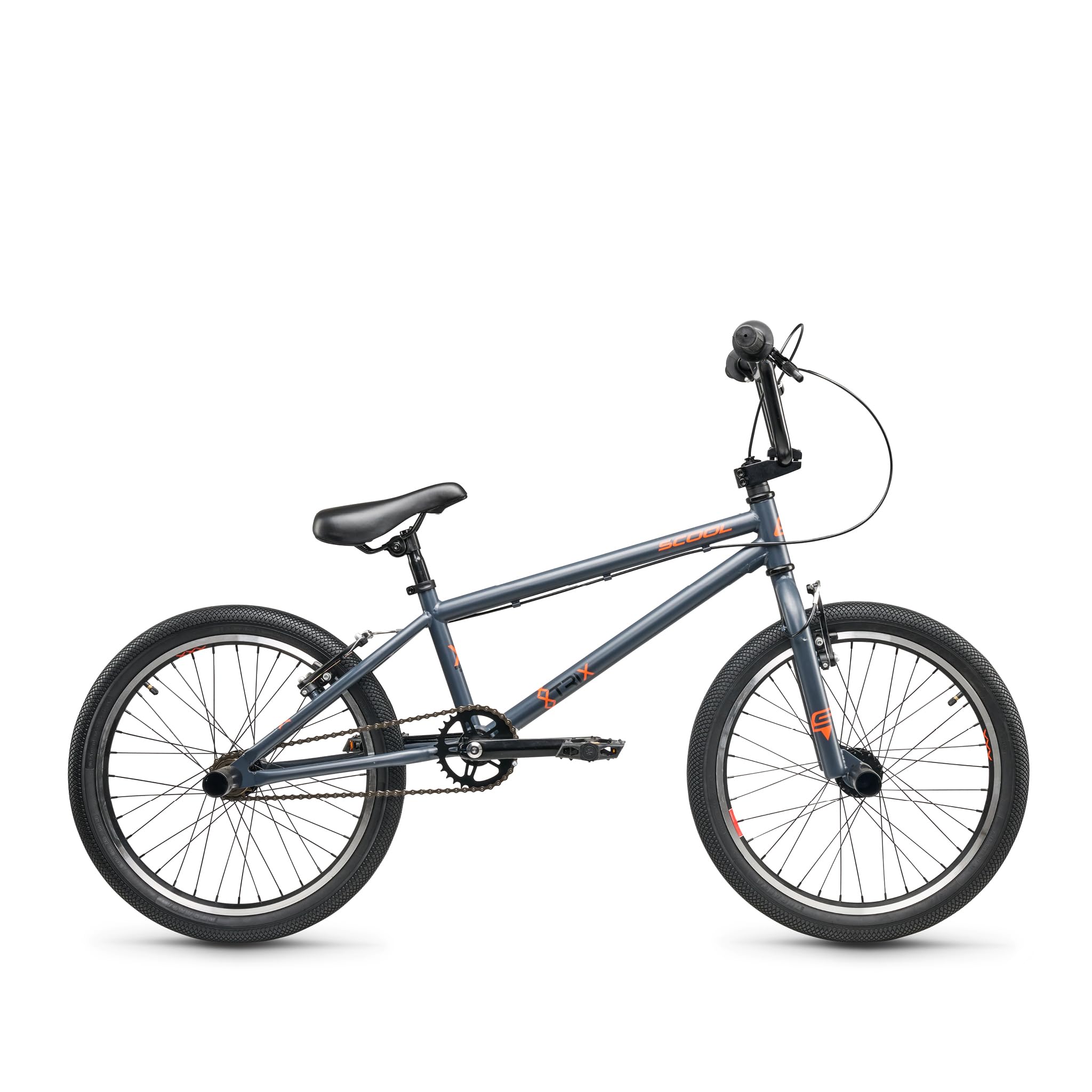 S’COOL Kinderfahrrad 20 Zoll, Kinder BMX Fahrrad – BMX für Kinder ab 6 Jahren – Körpergröße ab ca. 120 cm – Freestyle & Stunt Bike – 1-Gang XtriX BMX