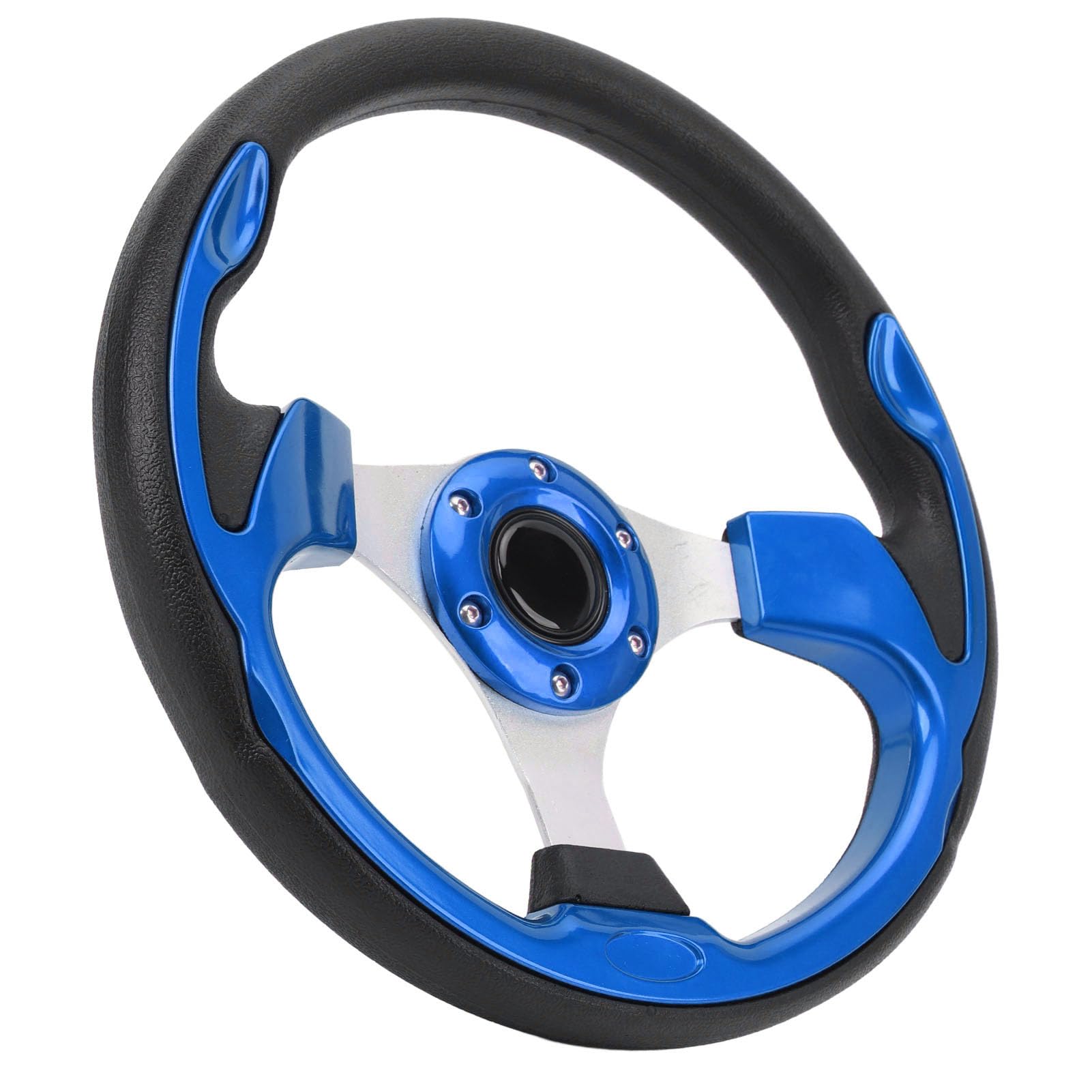 Keenso Kierownica Sportowa Uniwersalna, 33 Cm PU Aluminium, do Samochodu