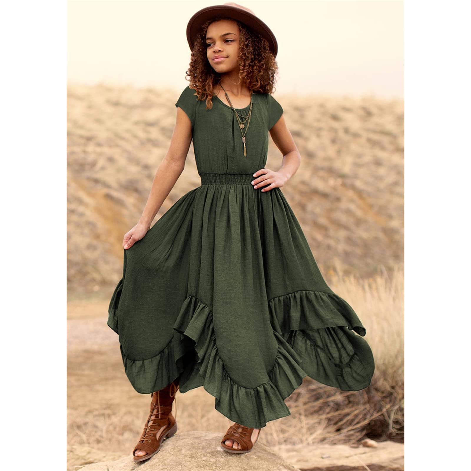 Amazon.com: Irregular Party Little Girls Dresses 7-12Y Dresses Short Retro Solid Vintage Kids Dress Toddler (Army Green, 9-10 Years) : , Amazon.com: Irregular Party Little Girls Dresses 7-12Y Dresses Short Retro Solid Vintage Kids Dress Toddler (Army Green, 9-10 Years) : ,