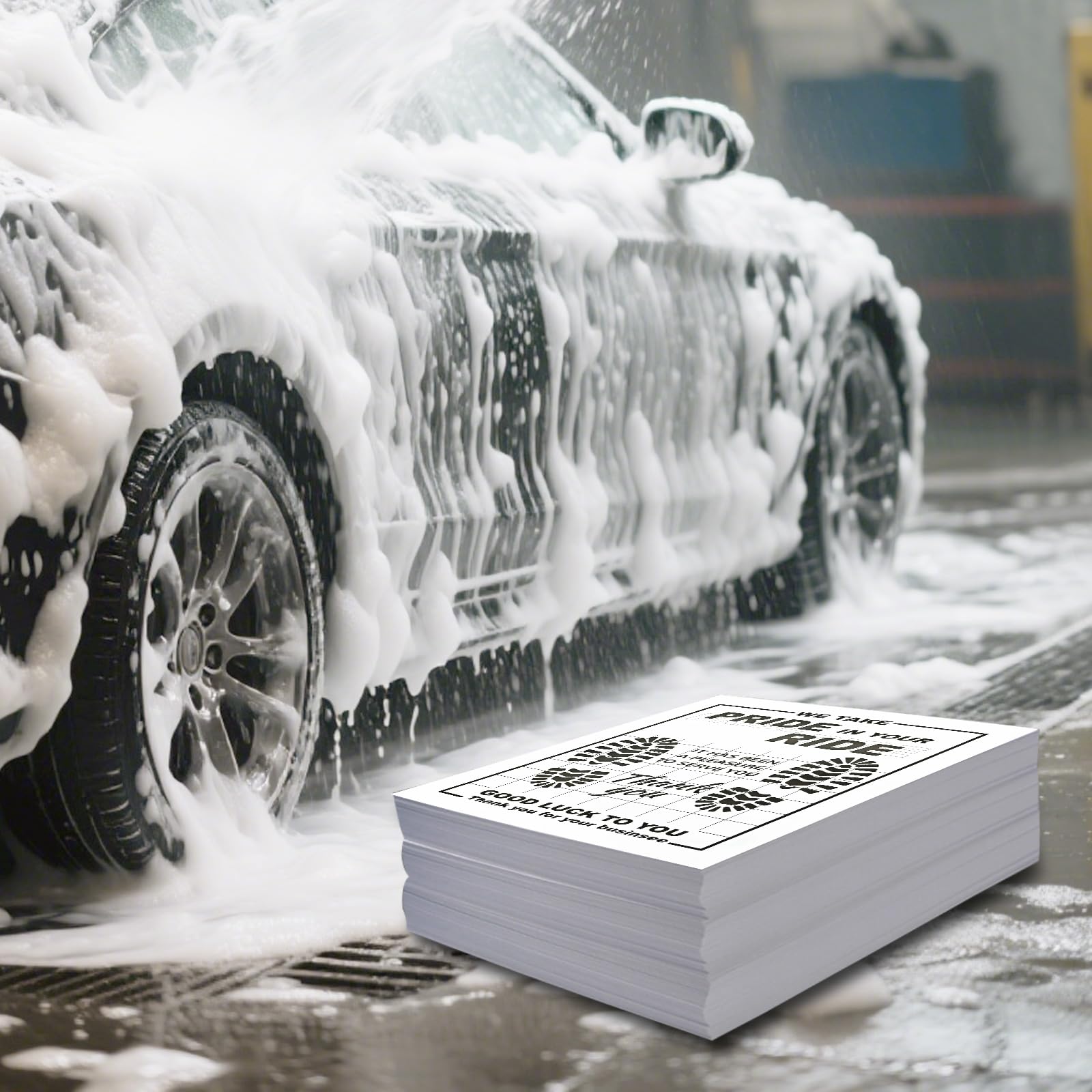 Paper Floor Mats for Cars 50pcs Disposable White Paper Mats for Car Detailing Waterproof Papers Floor Mats for — view 6